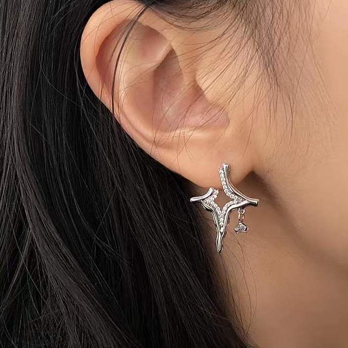 Asterism Rhinestone Earrings